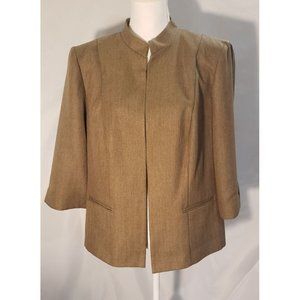 Prophecy Dress Woman Blazer Jacket - Brown Tweed